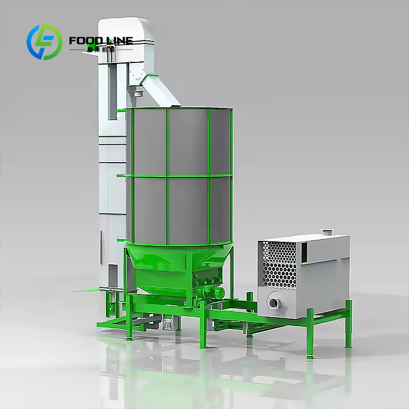 Farming Agriculture App - Maßgefertigter Energiesparender Getreidetrocknungsturm mit Wärmepumpentechnologie und