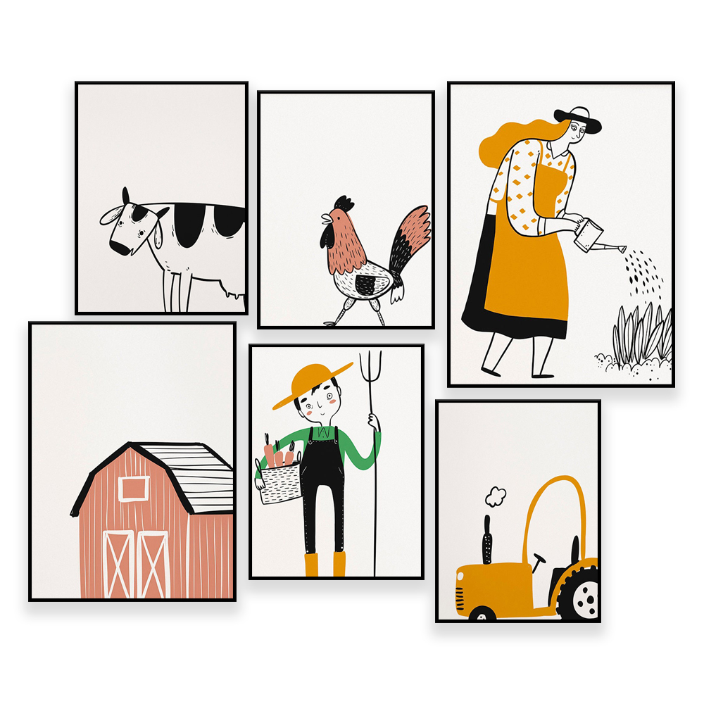 Agriculture Gallery Wall – 4-H – Agriculture Farming Education Bewertung und Preis